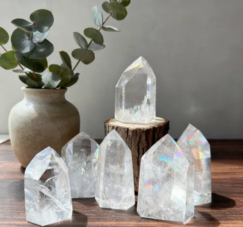 How to spot treated Clear Quartz?
