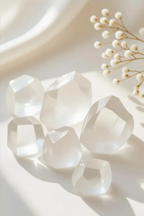 Quartz jewelry worn during daily activities like handwashing