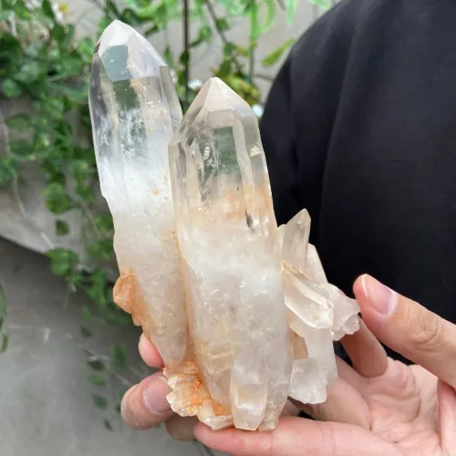 Various clear quartz ring designs